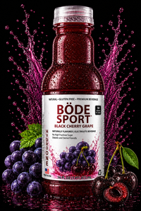 BÖDE Sport Black Cherry Grape 16 fl oz bottle