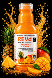 REVd Pineapple and Mango 16 fl oz bottle